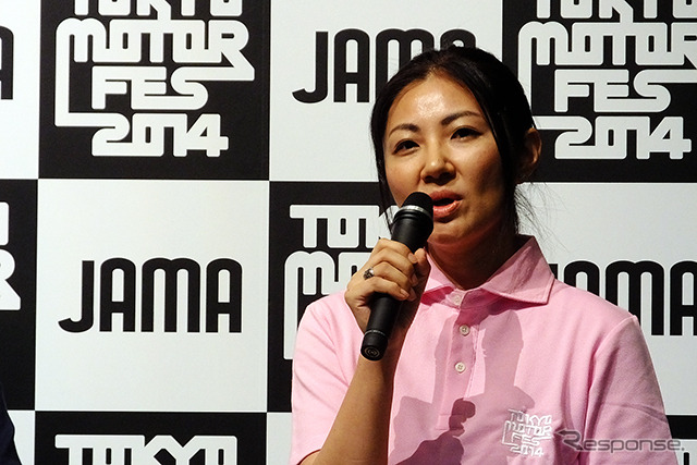 「乗ってみたいと思ってもらえる仕掛けを用意した」という笹森洋子氏(同副分科会長、日産自動車)