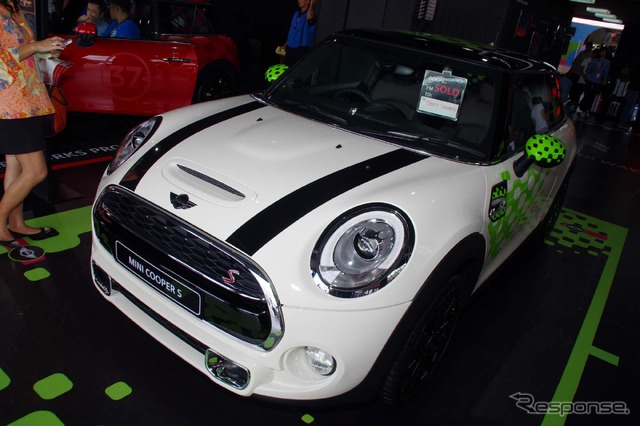 MINIブースの展示車両が売り切れ!?(ジャカルタモーターショー14)
