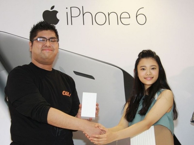 au iPhone6発売イベント