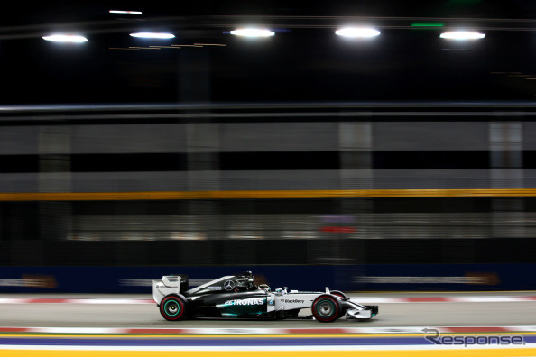 ルイス・ハミルトン(F1 シンガポールGP 予選)