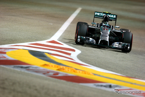 ニコ・ロズベルグ(F1 シンガポールGP 予選)