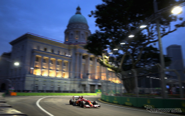キミ・ライコネン(F1 シンガポールGP 予選)