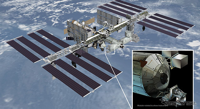 ドラゴン CRS-4に搭載された海上の風を観測する「ISS-RapidScat」
