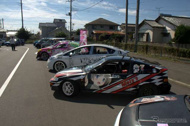 かぶら自動車教習所痛車展示会