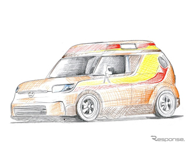 サイオンxB(トヨタカローラルミオン)のカスタマイズカーの予告イメージ