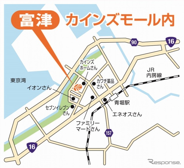 オートバックス富津