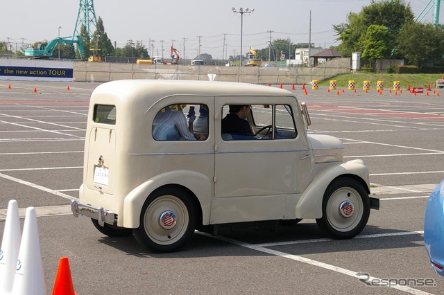 1947年に製造された「たま電気自動車」