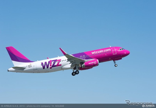 ウィズエアー・ハンガリーのA320