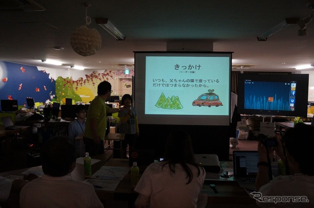 【トヨタ HackCars Days】「父ちゃんと一緒に運転したい!」をカタチに…シンクロナイズド・ドライビング