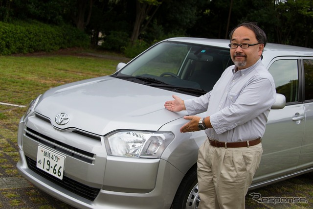 高山正寛氏とトヨタ・サクシード