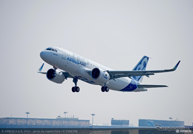 エアバス、A320neo初フライトテスト