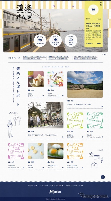 地図検索サイト Mapion