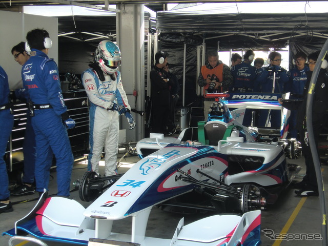 伊沢は今季初めてのSF参戦(今季はGP2に参戦中)。