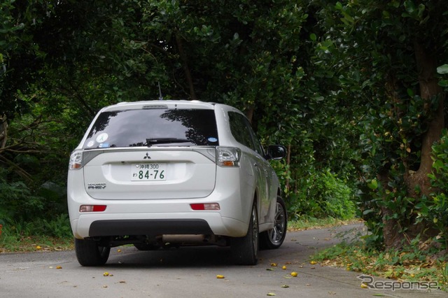 電気とガソリンの“チャンプルー”…アウトランダーPHEV をレンタルして沖縄をめぐる旅