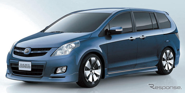 【東京オートサロン06】マツダ、新型 MPV ベースで出品