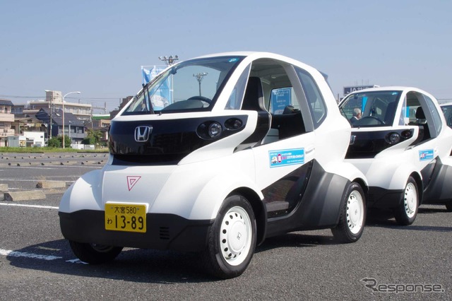 ホンダの2人乗り超小型EV『MC-β』