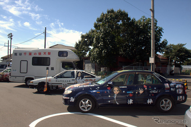 かぶら自動車教習所痛車展示会