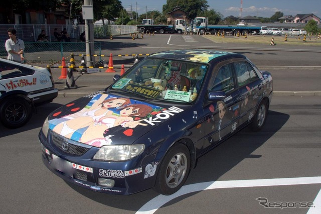 かぶら自動車教習所痛車展示会