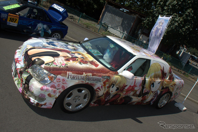 かぶら自動車教習所痛車展示会