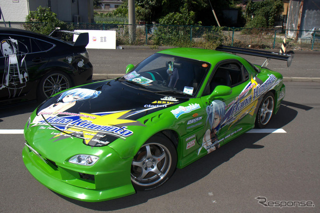 かぶら自動車教習所痛車展示会