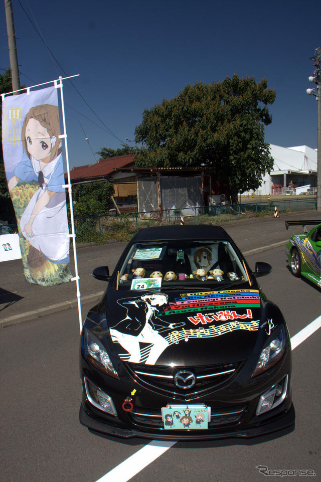 かぶら自動車教習所痛車展示会