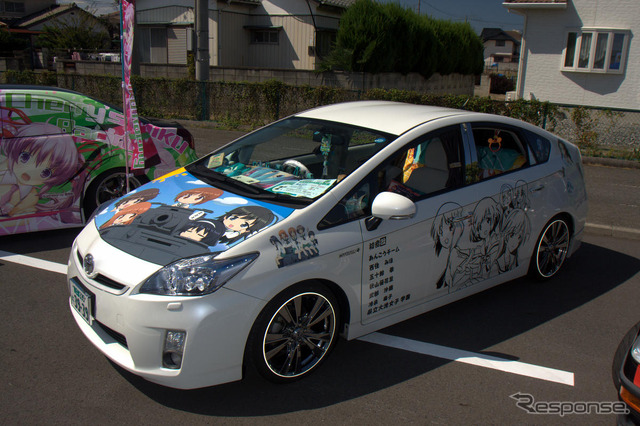 かぶら自動車教習所痛車展示会