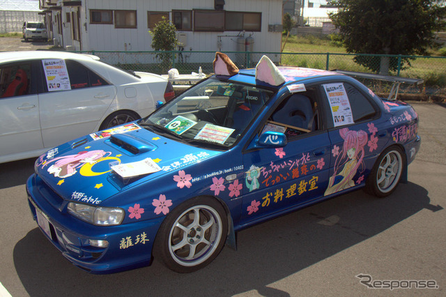 かぶら自動車教習所痛車展示会