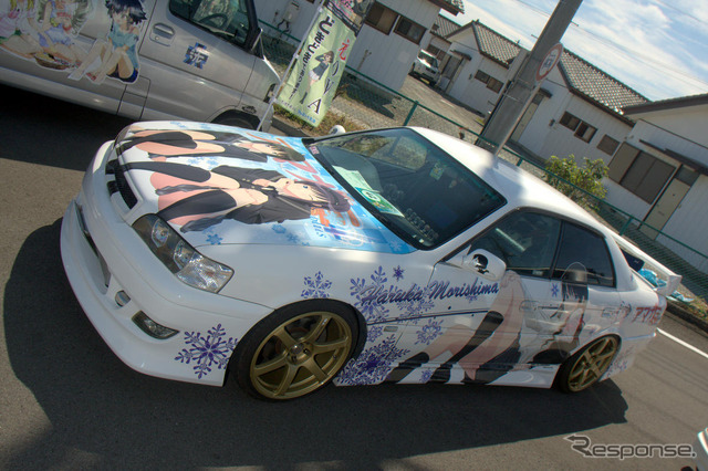 かぶら自動車教習所痛車展示会