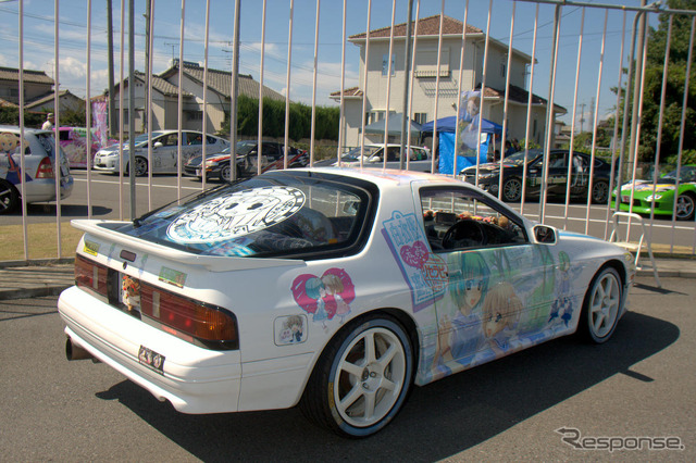 かぶら自動車教習所痛車展示会