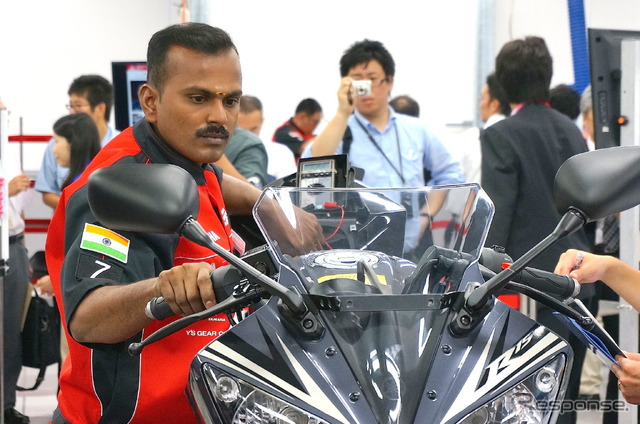 コミューター部門優勝のメナクシ・スンデラム・スーブラマンヤンさん(インド)