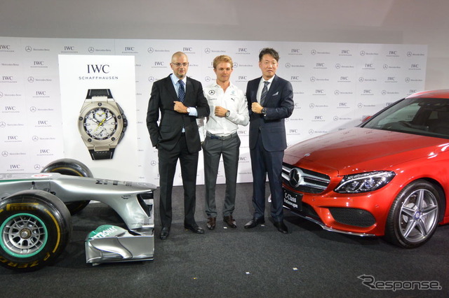 IWC ニコ・ロズベルグ 特別モデル 発表会