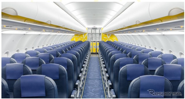 バニラエア、新造A320に新内装を採用