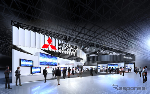 三菱電機、CEATEC2014に出展(ブースイメージ)