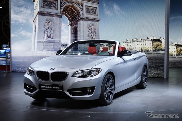 BMW 2 シリーズ カブリオレ(パリモーターショー14)