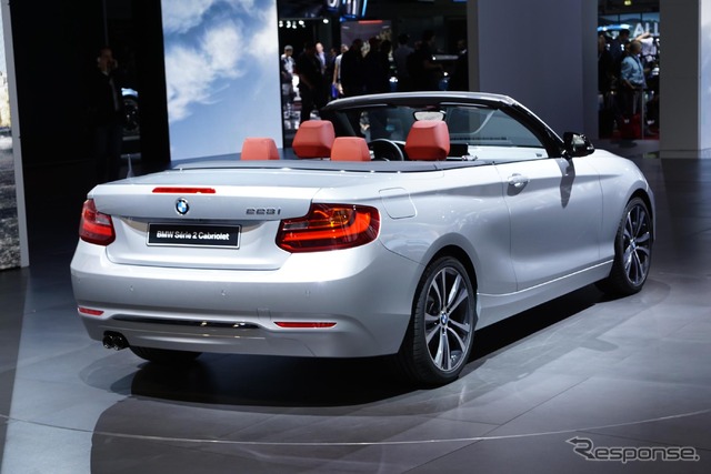 BMW 2 シリーズ カブリオレ(パリモーターショー14)