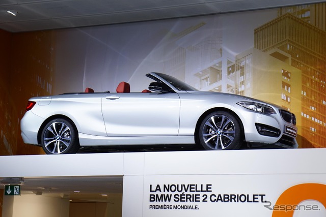 BMW 2 シリーズ カブリオレ(パリモーターショー14)