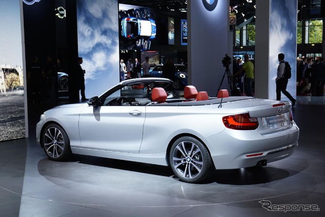 BMW 2 シリーズ カブリオレ(パリモーターショー14)