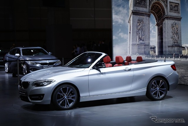 BMW 2 シリーズ カブリオレ(パリモーターショー14)