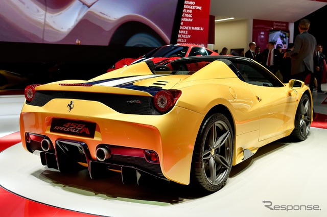 フェラーリ 458 スペチアーレ A(パリモーターショー14)