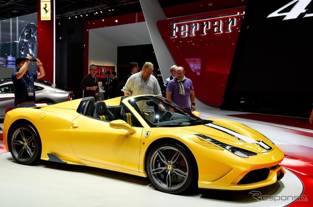 フェラーリ 458 スペチアーレ A(パリモーターショー14)