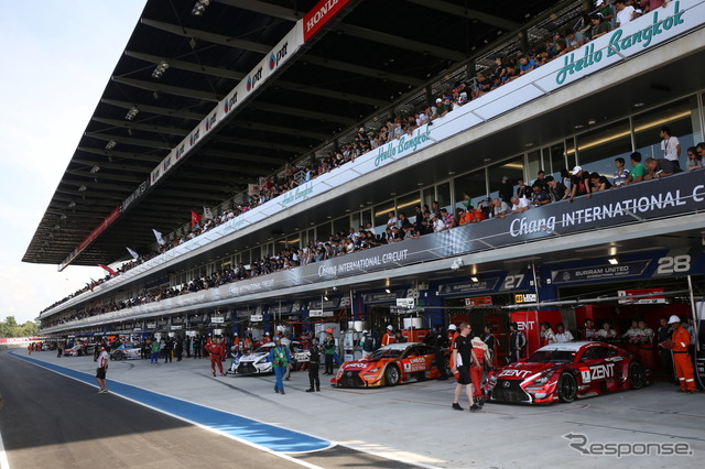 タイの新設コース「チャン国際サーキット」にSUPER GTが初上陸。