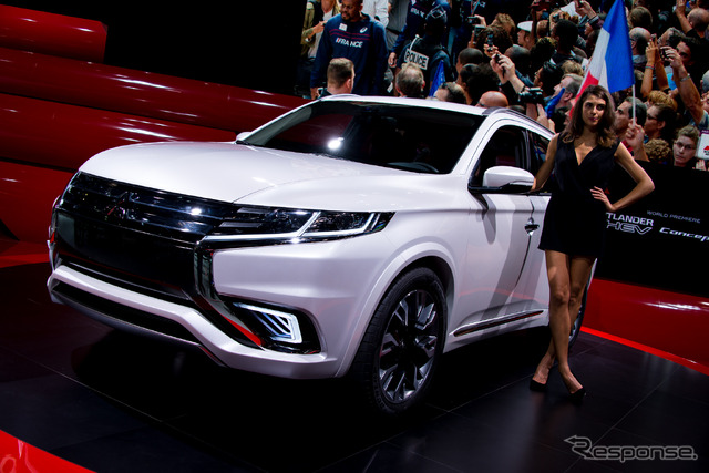 三菱・アウトランダー PHEV コンセプト-S(パリモーターショー14)