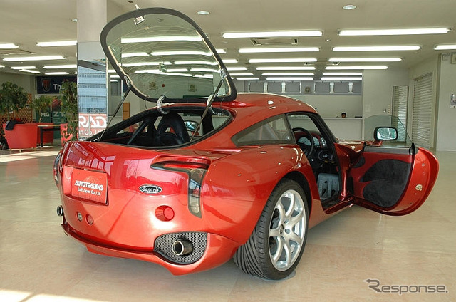 TVRの新型 サガリス が日本発表
