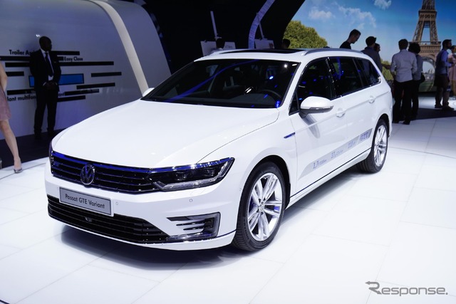 新型 フォルクスワーゲン パサート のGTE(パリモーターショー14)