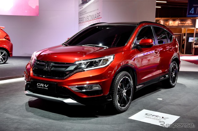 改良新型ホンダCR-Vの欧州仕様(パリモーターショー14)