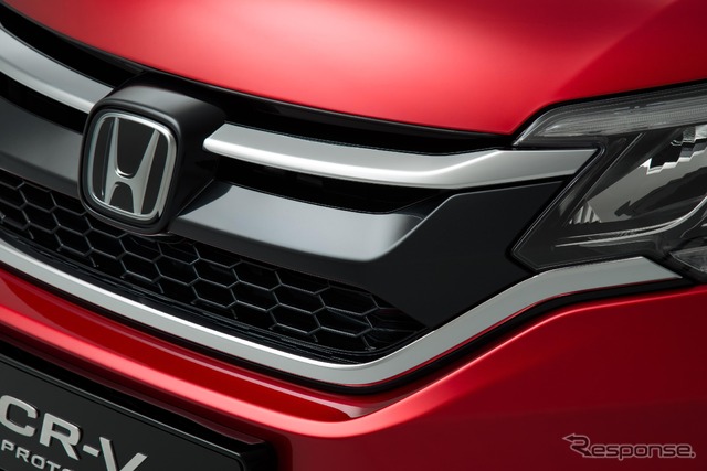 改良新型ホンダCR-Vの欧州仕様