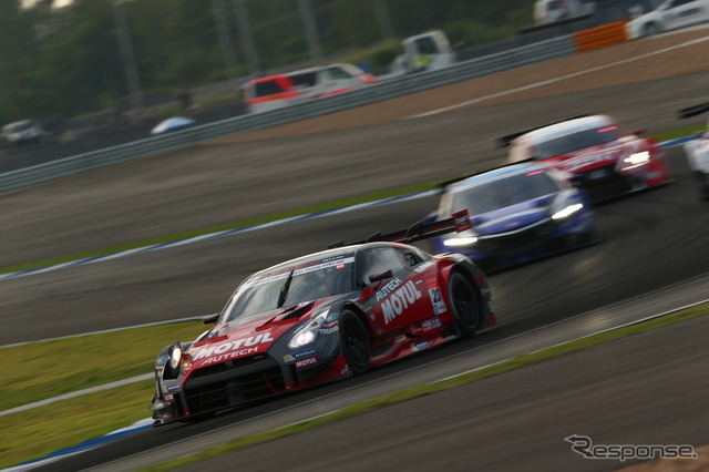 #23 GT-Rは決勝10位に終わった。