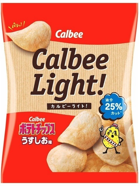 カルビーライト！ ポテトチップスうすしお味