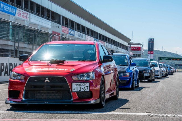 富士スピードウェイ ワンメイクドライビングレッスン(ランサーエボリューション・スバルWRX)
