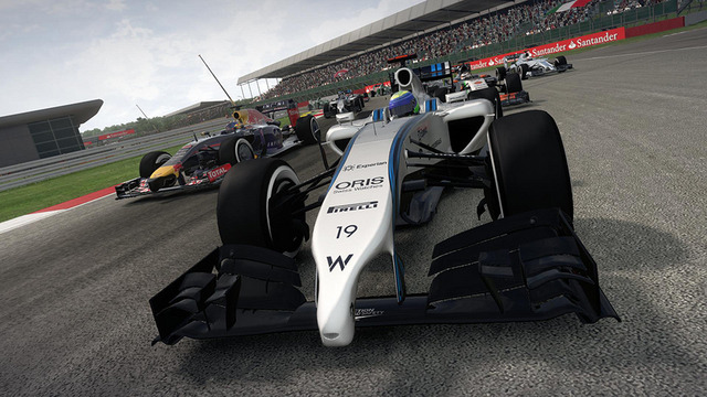 F1 2014 プレイ画面
